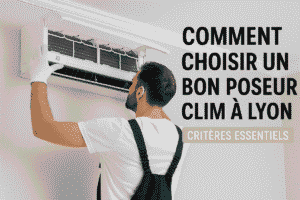 poseur clim