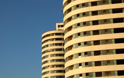 a tall building with many windows