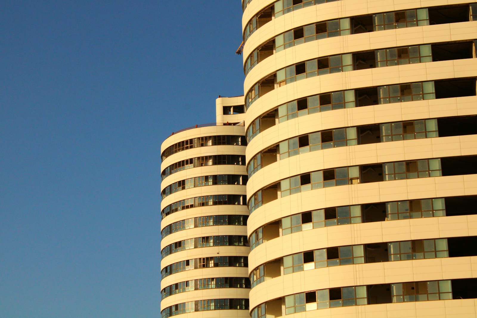 a tall building with many windows